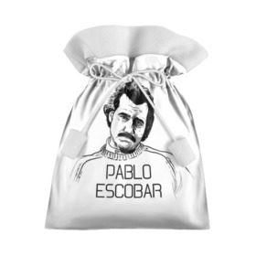 Подарочный 3D мешок с принтом Pablo Escobar , 100% полиэстер | Размер: 29*39 см | escobar | loving pablo | эскобар