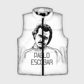 Женский жилет утепленный 3D с принтом Pablo Escobar ,  |  | escobar | loving pablo | эскобар