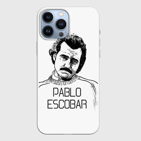 Чехол для iPhone 13 Pro Max с принтом Pablo Escobar ,  |  | escobar | loving pablo | эскобар