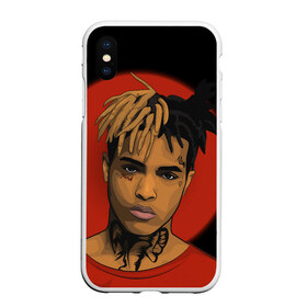 Чехол для iPhone XS Max матовый с принтом XXXTentacion , Силикон | Область печати: задняя сторона чехла, без боковых панелей | xxxtentacion