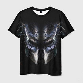 Мужская футболка 3D с принтом Хищник фильм , 100% полиэфир | прямой крой, круглый вырез горловины, длина до линии бедер | predator | хищник | шейн блэк