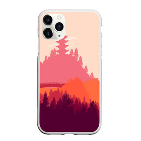 Чехол для iPhone 11 Pro матовый с принтом Firewatch , Силикон |  | Тематика изображения на принте: campo santo | firewatch | арт | вечер | вид | горы | закат | игра | лес | озеро | олень | пейзаж | пожарный дозор | солнце | холмы