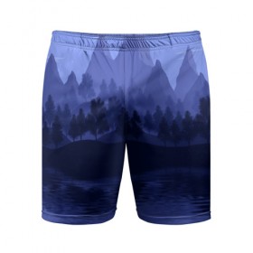 Мужские шорты 3D спортивные с принтом Firewatch ,  |  | campo santo | firewatch | арт | вечер | вид | горы | закат | игра | лес | озеро | олень | пейзаж | пожарный дозор | солнце | холмы