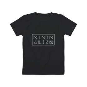 Детская футболка хлопок с принтом Минимализм , 100% хлопок | круглый вырез горловины, полуприлегающий силуэт, длина до линии бедер | minimalism | квадраты | круги | линии | треугольники