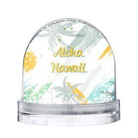 Водяной шар с принтом Aloha Hawaii , Пластик | Изображение внутри шара печатается на глянцевой фотобумаге с двух сторон | aloha | summer | sun | travel | гавайи | лето | путешествия