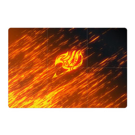 Магнитный плакат 3Х2 с принтом FAIRY TAILS NATSU DRAGNEEL , Полимерный материал с магнитным слоем | 6 деталей размером 9*9 см | fairy tail | фейри теил | хвост феи