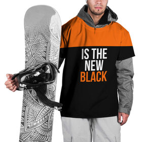 Накидка на куртку 3D с принтом ORANGE IS THE NEW BLACK , 100% полиэстер |  | orange is the new black