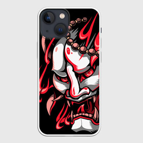 Чехол для iPhone 13 mini с принтом Демон Они ,  |  | demon | demons | japan | manga | oni | китай | манга | мифология