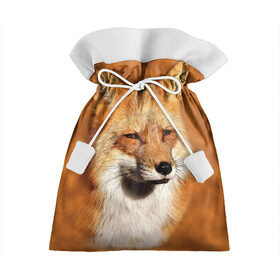 Подарочный 3D мешок с принтом Лисичка , 100% полиэстер | Размер: 29*39 см | Тематика изображения на принте: животные | зверь | лиса | лисичка | природа | рыжая | фыр