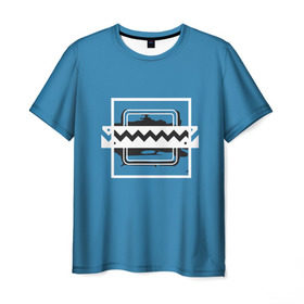 Мужская футболка 3D с принтом R6S FROST , 100% полиэфир | прямой крой, круглый вырез горловины, длина до линии бедер | 6 | cybersport | esport | logo | pro league | rainbow | rainbow six siege | six | team | киберспорт | лого | радуга осада