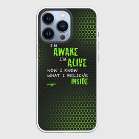 Чехол для iPhone 13 Pro с принтом Skillet   Awake and Alive ,  |  | skilet | skillet | альтернативный | гранж | группа | джен леджер | джон купер | индастриал | кори купер | метал | ню | пост | рок | сет моррисон | симфоник | скилет | хард | христианский