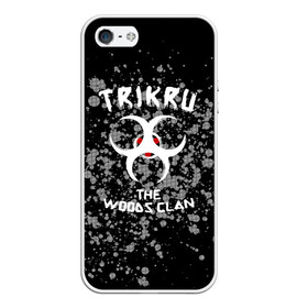 Чехол для iPhone 5/5S матовый с принтом Trikru the woods clan , Силикон | Область печати: задняя сторона чехла, без боковых панелей | Тематика изображения на принте: 100 | grounders | skaikru | the 100 | trikru | wonkru | беллами | блейк | гриффин | кейн | клан | кларк | лекса | линкольн | мерфи | монти | октавия | сериал | сотня | финн | эбби