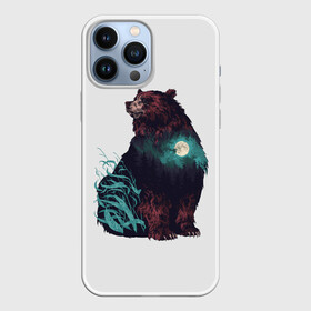 Чехол для iPhone 13 Pro Max с принтом Дух природы ,  |  | bear | pooh | win dooh | winnie | винни | дикий | зверь | медведь | пух | символ