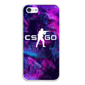 Чехол для iPhone 5/5S матовый с принтом CS GO HYPER BEAST LANDSCAPE , Силикон | Область печати: задняя сторона чехла, без боковых панелей | action | astralis | awp | counter strike | cs go | cs go global offensive | cybersport | game | gamer | hyper beast | shooter | skin | team liquid | киберспорт | оружие | скины