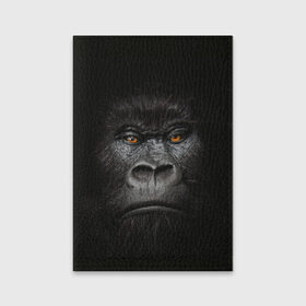 Обложка для паспорта матовая кожа с принтом Горилла 3D , натуральная матовая кожа | размер 19,3 х 13,7 см; прозрачные пластиковые крепления | горилла | животные | обезьянка