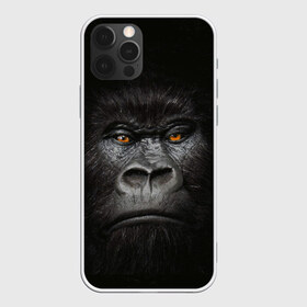 Чехол для iPhone 12 Pro Max с принтом Горилла 3D , Силикон |  | Тематика изображения на принте: горилла | животные | обезьянка