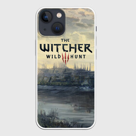 Чехол для iPhone 13 mini с принтом The Witcher 3: Wild Hunt ,  |  | wild hunt | witcher | арбалет | ведьмак 3 | геральт | дикая | магия | охота | сказка | сфера | фэнтези | цири