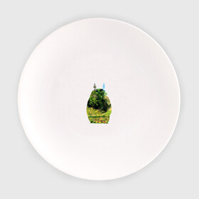 Тарелка с принтом Тоторо в виде леса , фарфор | диаметр - 210 мм
диаметр для нанесения принта - 120 мм | art | hayao miyazaki | mei kusakabe | tonari no totoro | берлога | лапа | лес | мой сосед тоторо | хаяо миядзаки
