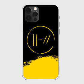 Чехол для iPhone 12 Pro Max с принтом TWENTY ONE PILOTS TOP , Силикон |  | Тематика изображения на принте: 21 pilots | 21p | music | rock | top | trench | twenty one pilots | группа | музыка | рок