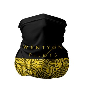 Бандана-труба 3D с принтом TWENTY ONE PILOTS   TOP , 100% полиэстер, ткань с особыми свойствами — Activecool | плотность 150‒180 г/м2; хорошо тянется, но сохраняет форму | Тематика изображения на принте: 21 pilots | 21p | music | rock | top | trench | twenty one pilots | группа | музыка | рок