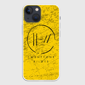 Чехол для iPhone 13 mini с принтом TWENTY ONE PILOTS | 21 PILOTS | TOP ,  |  | Тематика изображения на принте: 21 pilots | 21p | music | rock | top | trench | twenty one pilots | группа | музыка | рок