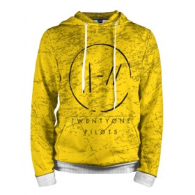 Мужская толстовка 3D с принтом TWENTY ONE PILOTS TOP , 100% полиэстер | двухслойный капюшон со шнурком для регулировки, мягкие манжеты на рукавах и по низу толстовки, спереди карман-кенгуру с мягким внутренним слоем. | 21 pilots | 21p | music | rock | top | trench | twenty one pilots | группа | музыка | рок