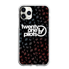 Чехол для iPhone 11 Pro матовый с принтом TWENTY ONE PILOTS TOP , Силикон |  | 21 pilots | 21p | music | rock | top | trench | twenty one pilots | группа | музыка | рок