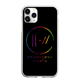 Чехол для iPhone 11 Pro матовый с принтом TWENTY ONE PILOTS TOP , Силикон |  | 21 pilots | 21p | music | rock | top | trench | twenty one pilots | группа | музыка | рок