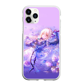 Чехол для iPhone 11 Pro матовый с принтом Violet Evergarden , Силикон |  | evergarden | violet | аниме | вайолет | девушка | красивая | кукла | молли | орландо | ранобэ | эвергарден