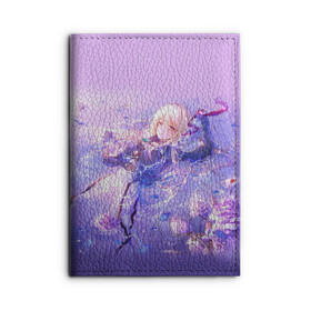 Обложка для автодокументов с принтом Violet Evergarden , натуральная кожа |  размер 19,9*13 см; внутри 4 больших “конверта” для документов и один маленький отдел — туда идеально встанут права | evergarden | violet | аниме | вайолет | девушка | красивая | кукла | молли | орландо | ранобэ | эвергарден