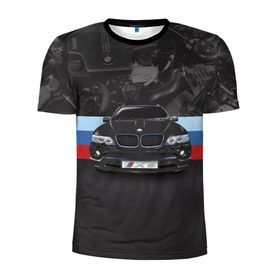 Мужская футболка 3D спортивная с принтом BMW X5 , 100% полиэстер с улучшенными характеристиками | приталенный силуэт, круглая горловина, широкие плечи, сужается к линии бедра | bmw | bmw x5 | x5 | автомобиль | бмв | бмв х5 | бмвешка | бэха | машина | тачка | х5