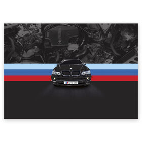 Поздравительная открытка с принтом BMW X5 , 100% бумага | плотность бумаги 280 г/м2, матовая, на обратной стороне линовка и место для марки
 | bmw | bmw x5 | x5 | автомобиль | бмв | бмв х5 | бмвешка | бэха | машина | тачка | х5