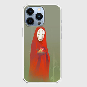 Чехол для iPhone 13 Pro с принтом Каонаси с петухом ,  |  | spirited away | аниме | безликий | унесённые призраками | хаяо миядзаки