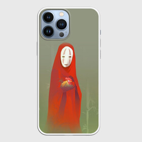 Чехол для iPhone 13 Pro Max с принтом Каонаси с петухом ,  |  | spirited away | аниме | безликий | унесённые призраками | хаяо миядзаки