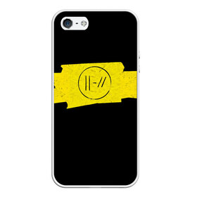 Чехол для iPhone 5/5S матовый с принтом twenty one pilots - trench 3D , Силикон | Область печати: задняя сторона чехла, без боковых панелей | 21 pilots | 3d                                                        twenty one pilots | jumpsuit | nico and the niners | trench | trench 3d | twenty one pilots