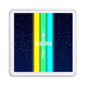 Магнит 55*55 с принтом IMAGINE DRAGONS , Пластик | Размер: 65*65 мм; Размер печати: 55*55 мм | 