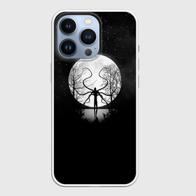 Чехол для iPhone 13 Pro с принтом Слендермен ,  |  | Тематика изображения на принте: marble hornets | slender | slenderman | the slender man | бледный | высокий | мем | оператор | призрак | пришелец | слендер | тонкий | тонкий человек | тощий | человек