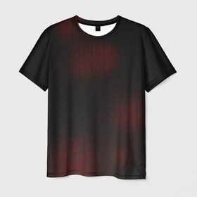 Мужская футболка 3D с принтом CARBON , 100% полиэфир | прямой крой, круглый вырез горловины, длина до линии бедер | Тематика изображения на принте: carbon | geometry | metal | texture | геометрия | градиент | карбон | металл | паттерн | текстура