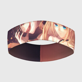 Повязка на голову 3D с принтом Satsuriku no Tenshi ,  |  | angels of death | anime | satsuriku no tenshi | ангел кровопролития | аниме