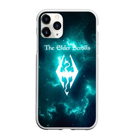 Чехол для iPhone 11 Pro матовый с принтом THE ELDER SCROLLS , Силикон |  | Тематика изображения на принте: dovakin | fus ro dah | royal play | rpg | skyrim | tes | tes online | the elder scrolls | война | докавин | компьютерные игры | рпг