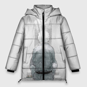 Женская зимняя куртка 3D с принтом Snow , верх — 100% полиэстер; подкладка — 100% полиэстер; утеплитель — 100% полиэстер | длина ниже бедра, силуэт Оверсайз. Есть воротник-стойка, отстегивающийся капюшон и ветрозащитная планка. 

Боковые карманы с листочкой на кнопках и внутренний карман на молнии | anime | gin tama | gintama | аниме | гинтама