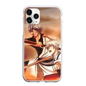 Чехол для iPhone 11 Pro Max матовый с принтом Anime , Силикон |  | anime | gin tama | gintama | аниме | гинтама