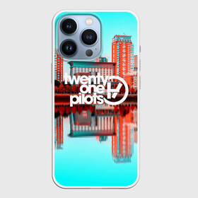 Чехол для iPhone 13 Pro с принтом TWENTY ONE PILOTS ,  |  | Тематика изображения на принте: city | josh dun | twenty one pilots | tyler joseph | urban | альбом | город | музыка