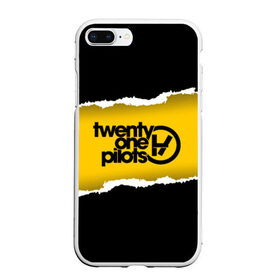 Чехол для iPhone 7Plus/8 Plus матовый с принтом TWENTY ONE PILOTS , Силикон | Область печати: задняя сторона чехла, без боковых панелей | city | josh dun | twenty one pilots | tyler joseph | urban | альбом | город | музыка