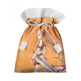 Подарочный 3D мешок с принтом Yuuki Asuna , 100% полиэстер | Размер: 29*39 см | Тематика изображения на принте: art | online | sword | ветер | волосы | девушка | длинные | золотистые | мастера | меч | меча | онлайн