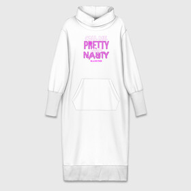 Платье удлиненное хлопок с принтом Call Me Pretty And Nasty ,  |  | blackpink | k pop | music | блэк пинк | дженни | джису | лис | музыка | розэ