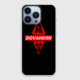 Чехол для iPhone 13 Pro с принтом THE ELDER SCROLLS ,  |  | dovahkiin | dragonborn | fus ro dah | royal play | rpg | skyrim | tes | tes online | the elder scrolls | война | докавин | компьютерные игры | рпг