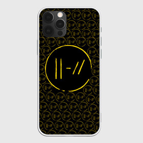 Чехол для iPhone 12 Pro с принтом TWENTY ONE PILOTS  TOP , силикон | область печати: задняя сторона чехла, без боковых панелей | Тематика изображения на принте: 21 pilots | 21p | music | rock | top | trench | twenty one pilots | группа | музыка | рок