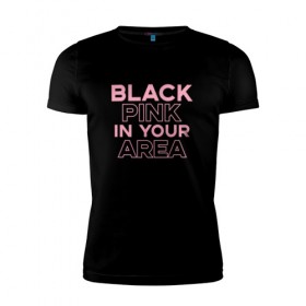 Мужская футболка премиум с принтом BLACKPINK , 92% хлопок, 8% лайкра | приталенный силуэт, круглый вырез ворота, длина до линии бедра, короткий рукав | blackpink | k pop | music | блэк пинк | дженни | джису | лис | музыка | розэ