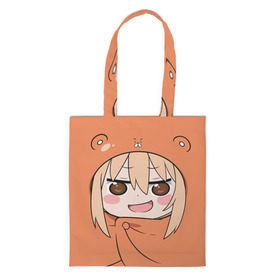 Сумка 3D повседневная с принтом Himouto! Umaru-chan , 100% полиэстер | Плотность: 200 г/м2; Размер: 34×35 см; Высота лямок: 30 см | himouto umaru chan | himouto umaruchan | komaru | my two faced little sister | tanukichi | u.m.r. | umaru doma | двуличная сестрёнка умару | умару дома